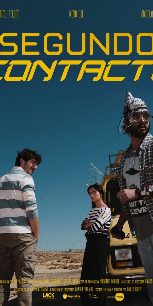 Segundo Contacto | Cartel | Lack of Coffee Studio | Distribución de cortometrajes | Catálogo