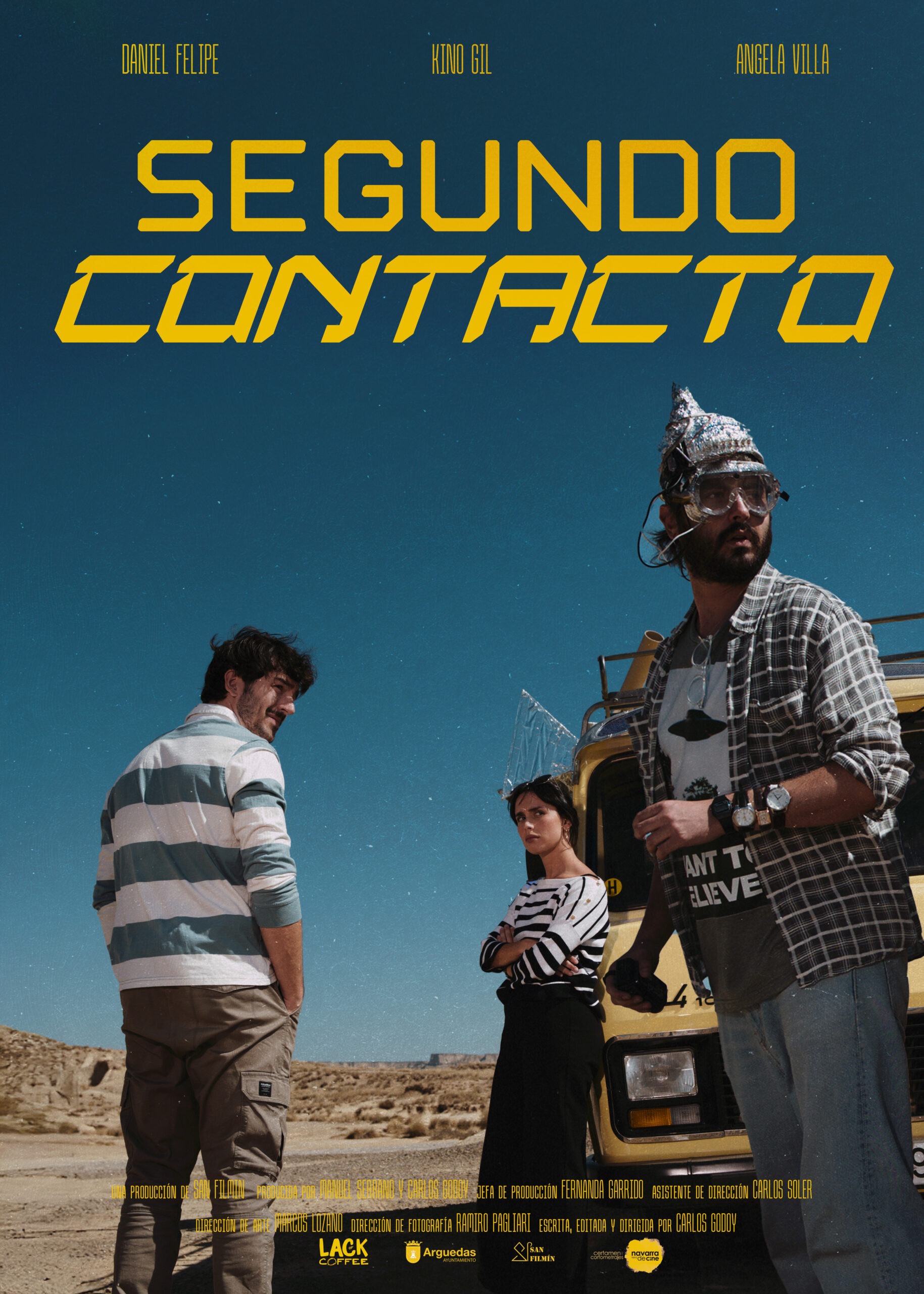 Segundo Contacto | Cartel | Lack of Coffee Studio | Distribución de cortometrajes | Catálogo