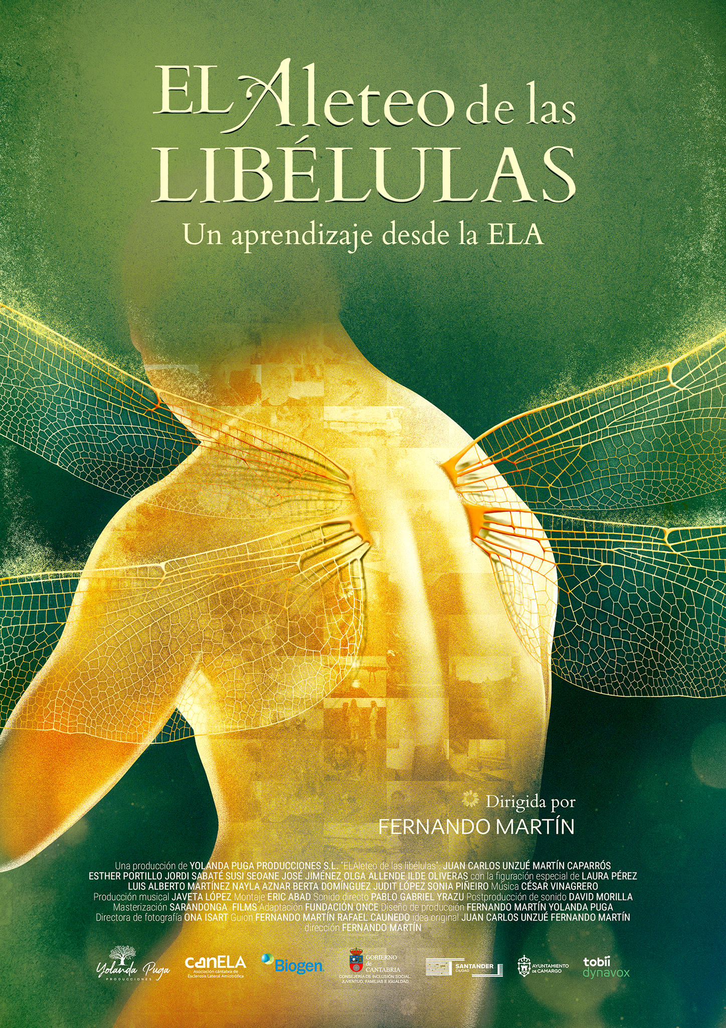 El Aleteo de las Libélulas | Cartel Largometraje ELA | Catálogo Lack of Coffee