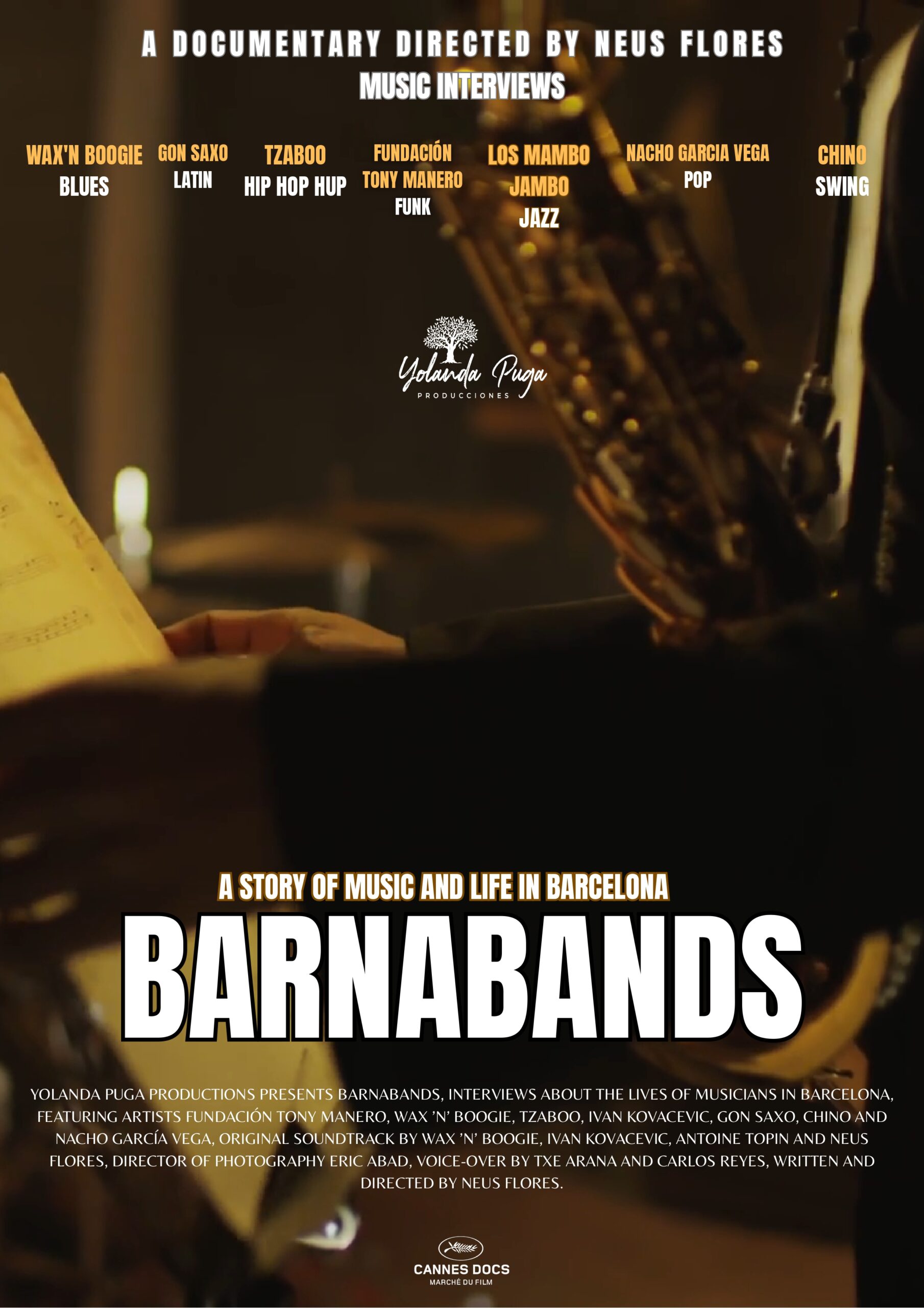 Barnabands | Cartel | Largometraje Documental | Catálogo Lack of Coffee Studio